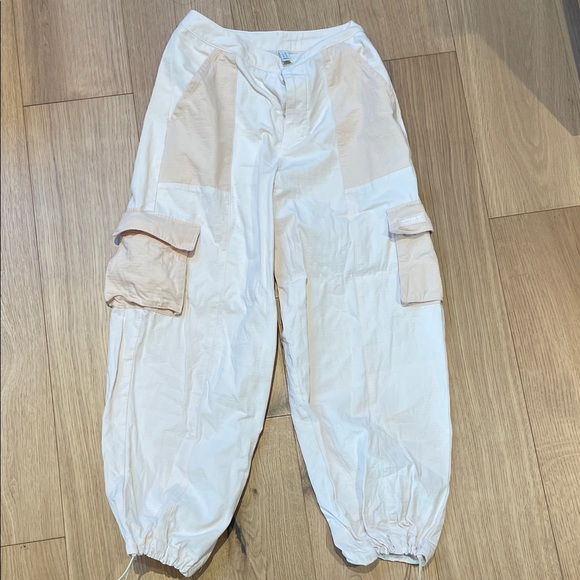 adidas Pants - adidas White Cargo Track Pants